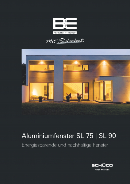 BE 1033 Aluminiumfenster SL 75 | SL 90
