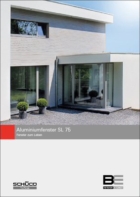 BE 1033 Aluminiumfenster SL 75